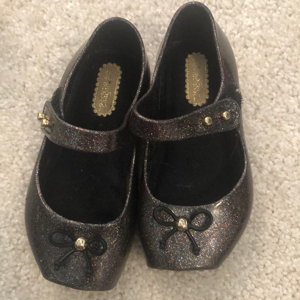Mini Melissa sparkle ballet toddler girls size USA 6